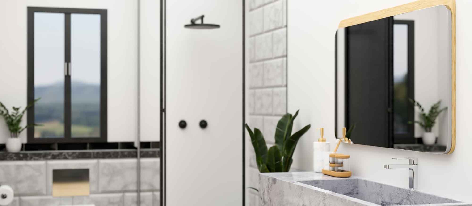 Deep cleaned bathroom Boston area