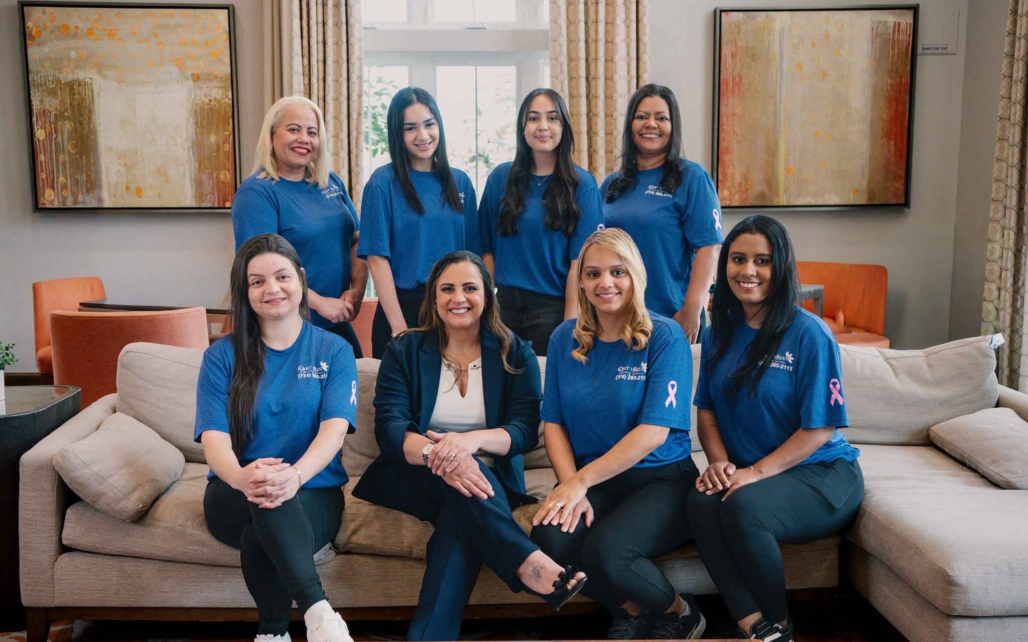 iDust uRest cleaning team