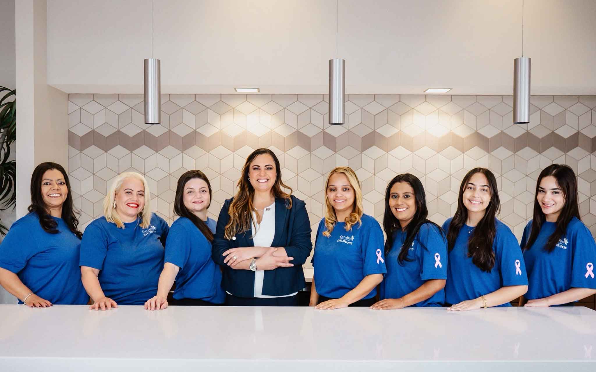 iDust uRest team in a modern kitchen