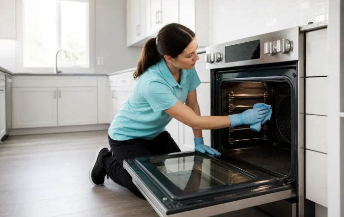 Move cleaning oven